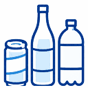 Food and beverage packaging icon
