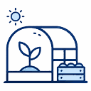Grain and animal feed cargo icon