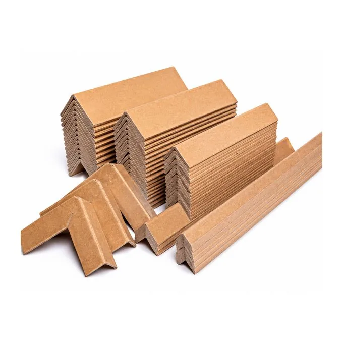 Kraft paper corner protectors, L profile